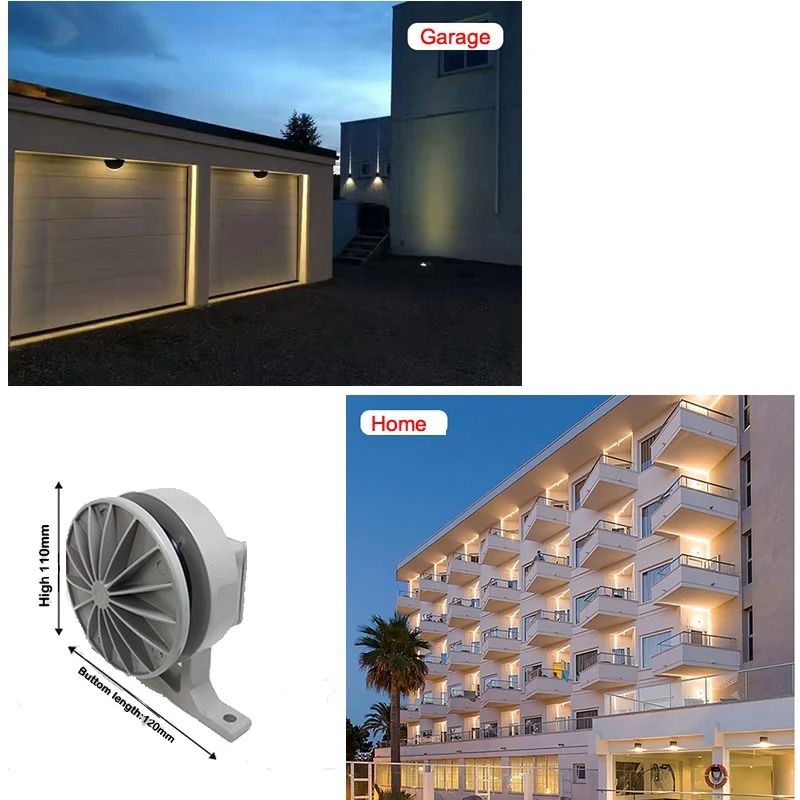 LED Window Sill Light Warm Glow Wall Lamp 2