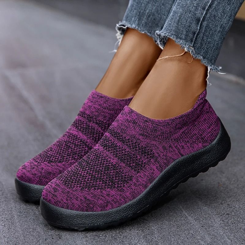Breathable Slip On Running Sneakers For Women 10