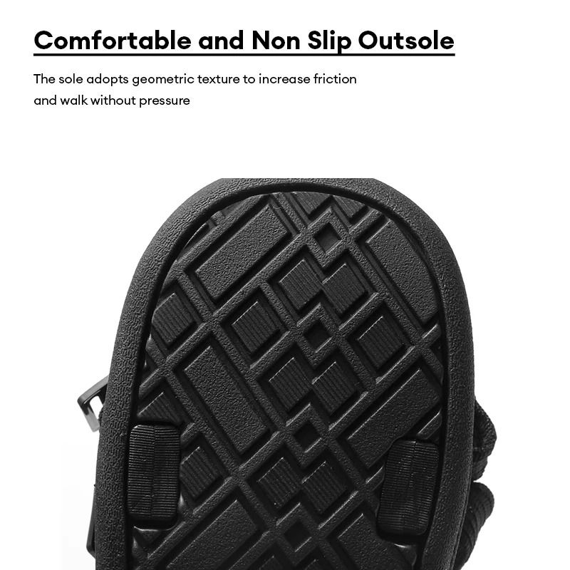 Mens Non Slip Summer Sandals Outdoor Beach Slippers 5