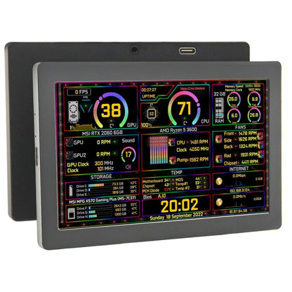 Mini IPS Secondary Screen Monitor with Type C Support