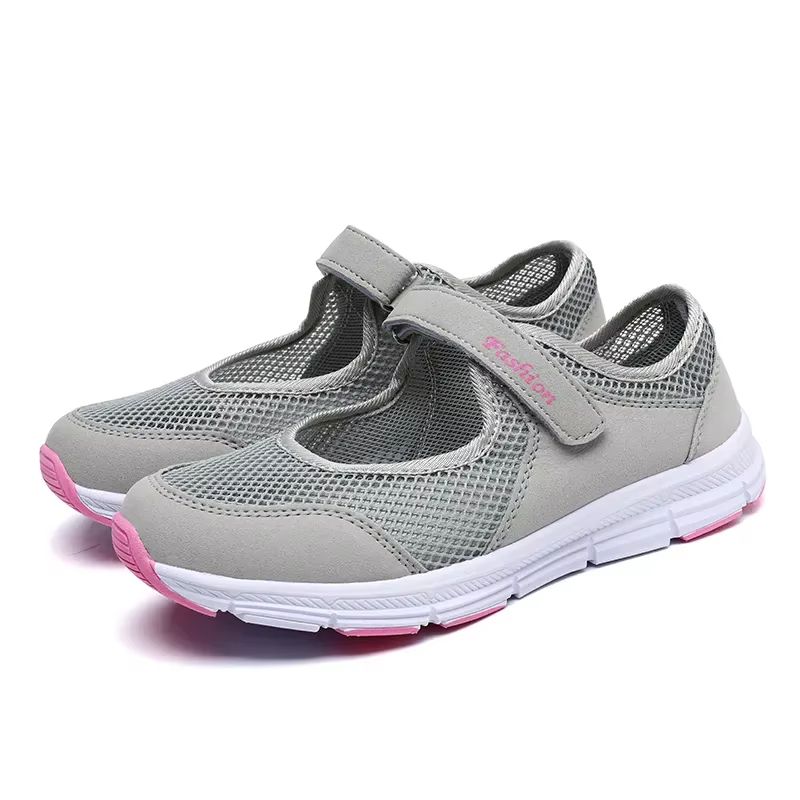 Womens Breathable Mesh Vulcanized Sneakers  Lightweight Walking  Casual Work Shoes 7