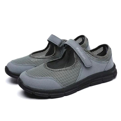 Womens Breathable Mesh Vulcanized Sneakers  Lightweight Walking  Casual Work Shoes 8