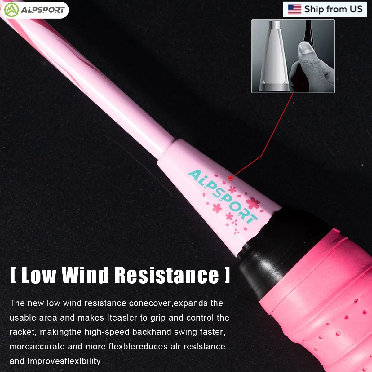 Ultra Light Carbon Fiber Badminton Racket For Powerful Offensive Play 6