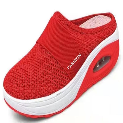 Womens Fashion Wedge Slide Slippers  Open Toe Summer Sandals For Comfort  Style 2
