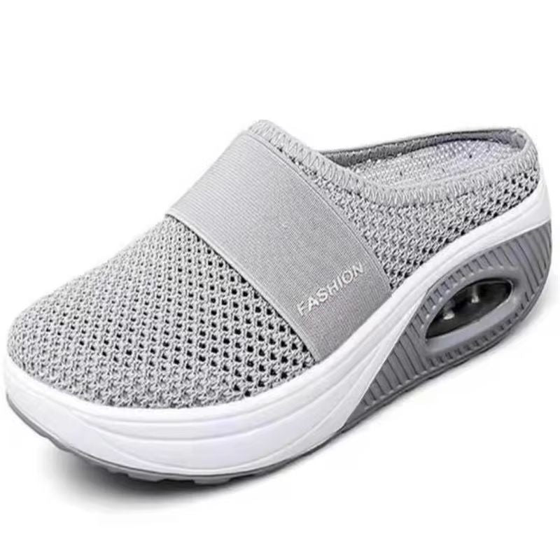 Womens Fashion Wedge Slide Slippers  Open Toe Summer Sandals For Comfort  Style 12