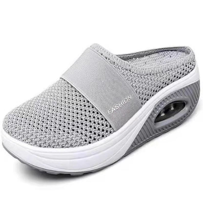 Womens Fashion Wedge Slide Slippers  Open Toe Summer Sandals For Comfort  Style 4