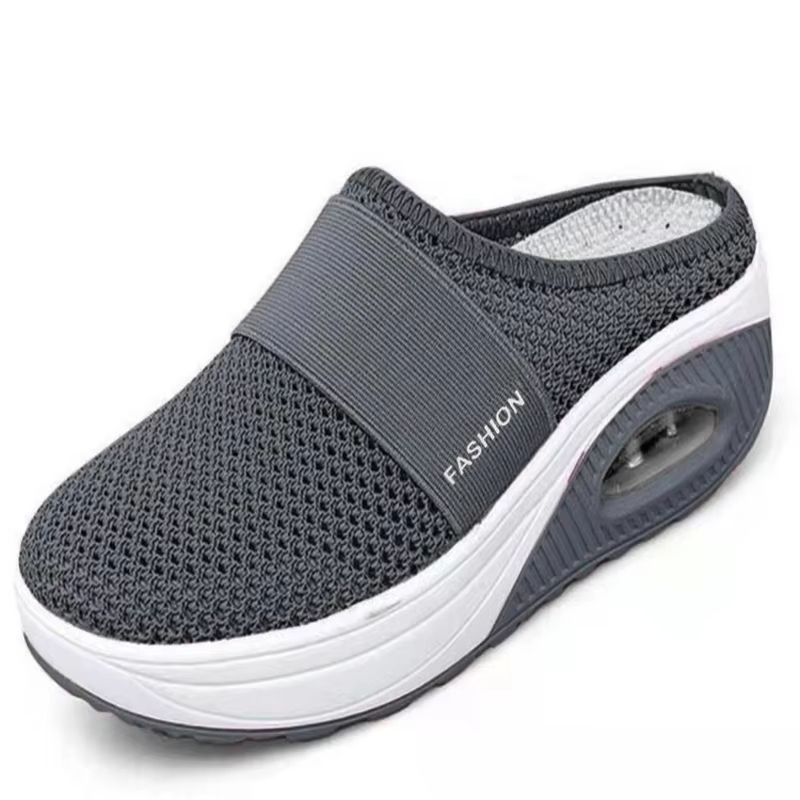 Womens Fashion Wedge Slide Slippers  Open Toe Summer Sandals For Comfort  Style 8