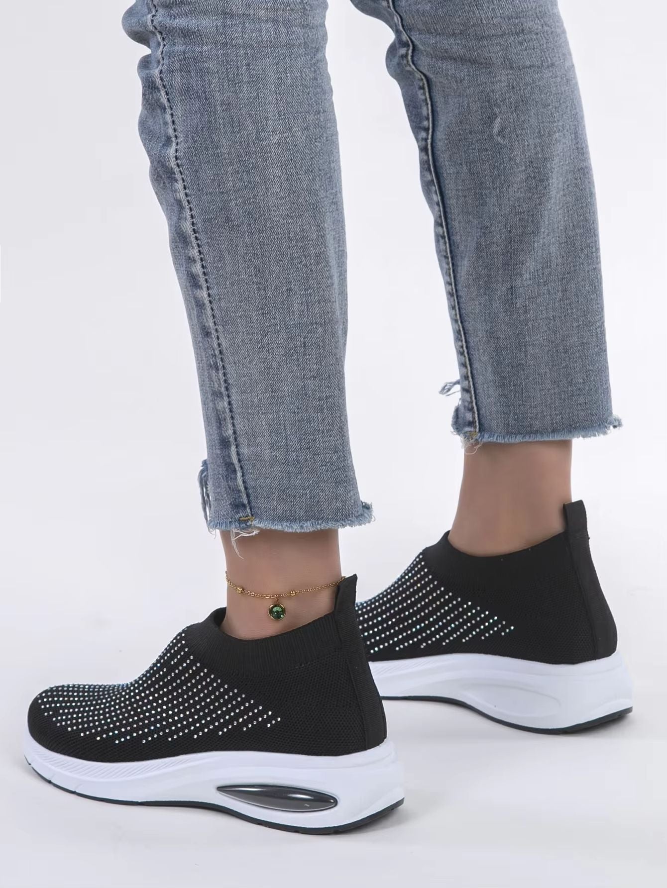 Women Sneakers Fashion Breathable Mesh Casual Walking Shoes Lightweight NonSlip Flat Sports Shoes 5