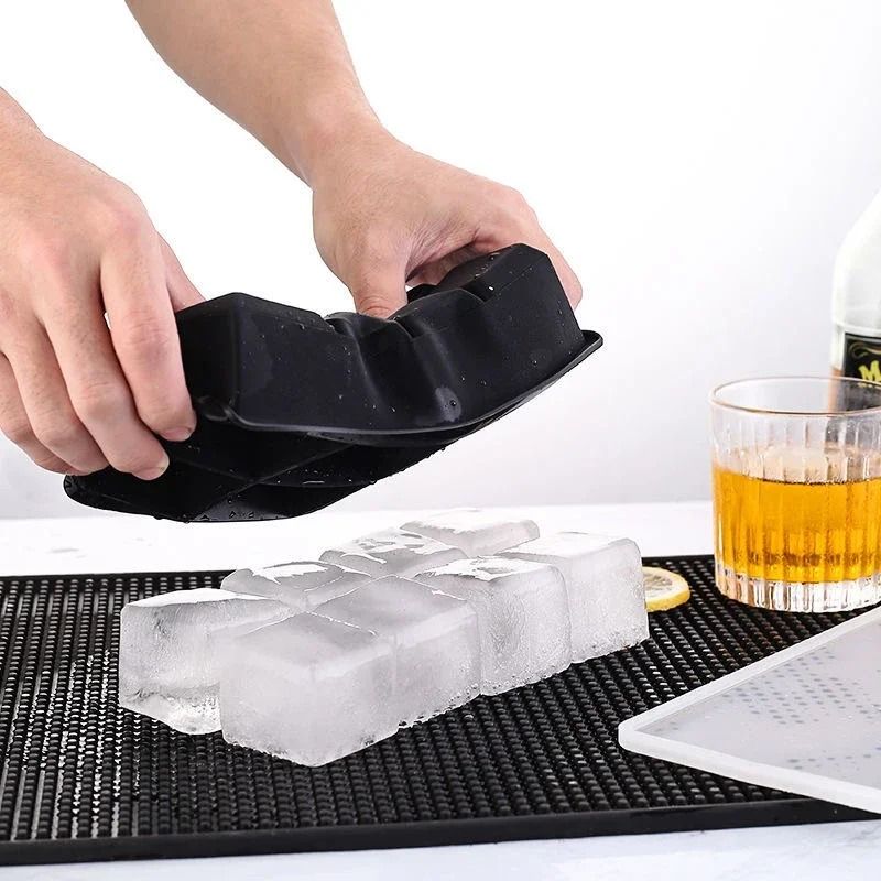 Silicone Ice Cube Molds Reusable Cocktail Freezer Tray 3
