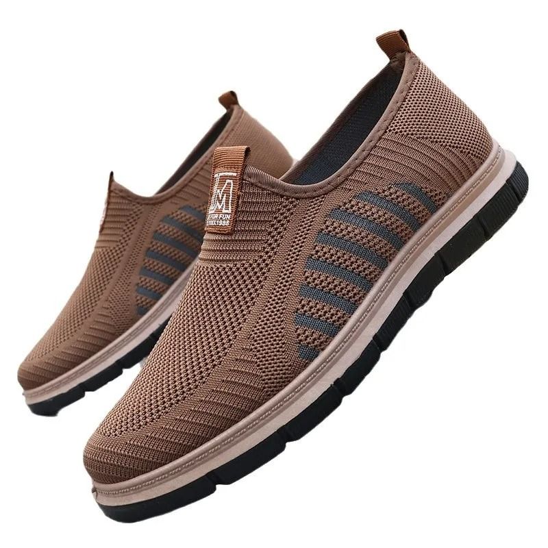 Breathable Mesh Running Shoes Lightweight Odor Resistant Sneakers For Men 4