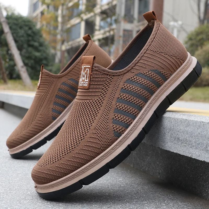 Breathable Mesh Running Shoes Lightweight Odor Resistant Sneakers For Men 8