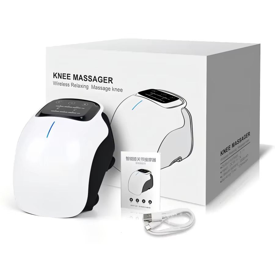 Smart Cordless Knee Massager With Heat And Vibration  Joint Pain Relief For Seniors And Adults 6