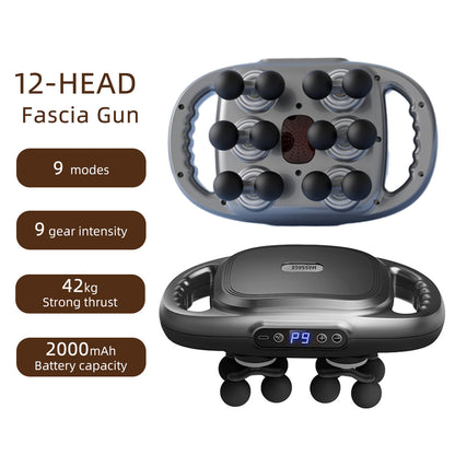 Fascia Gun High-Frequency Vibration Body Massage Gun for Back, Waist, Neck, Shoulder – Deep Muscle masajeador for Pain