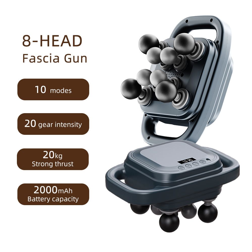 Fascia Gun High-Frequency Vibration Body Massage Gun for Back, Waist, Neck, Shoulder – Deep Muscle masajeador for Pain