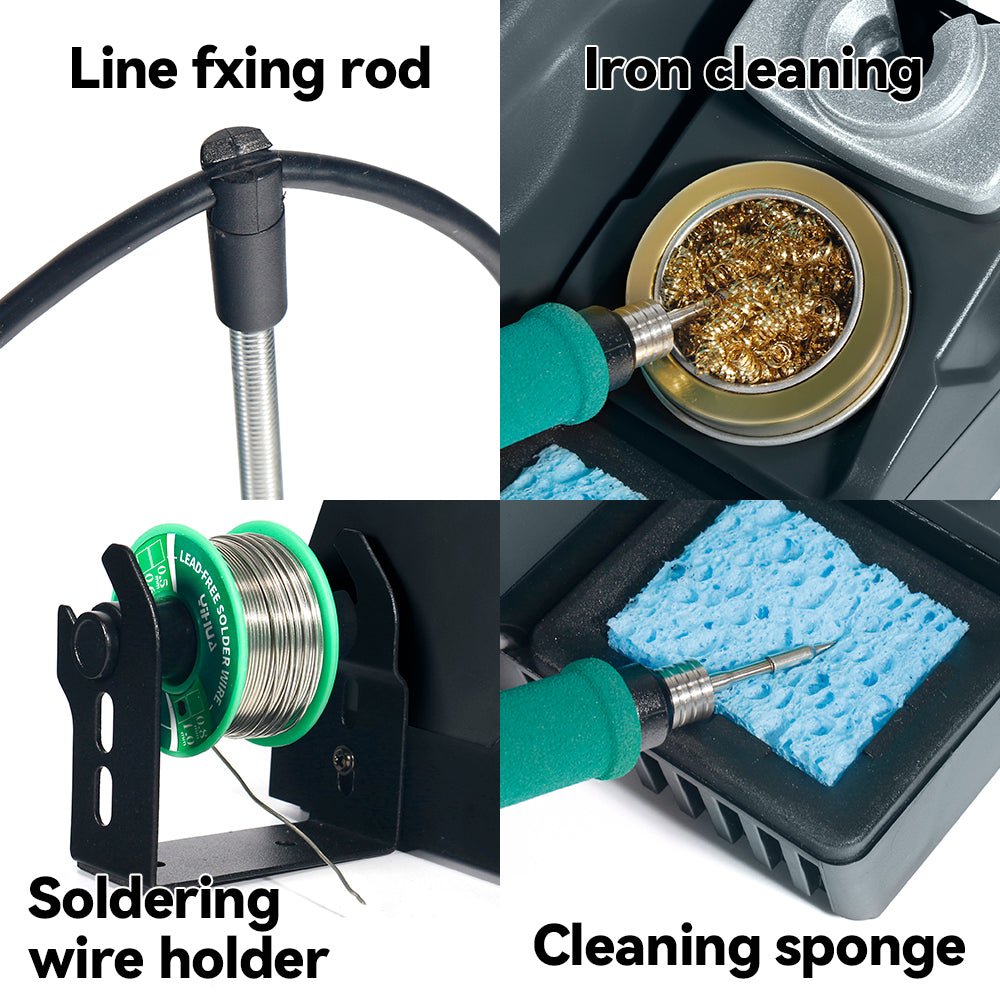 YIHUA 982 Repair Heating Soldering Iron Station – Compatible with C210 Solder Iron Handle for Electronic Welding Rework