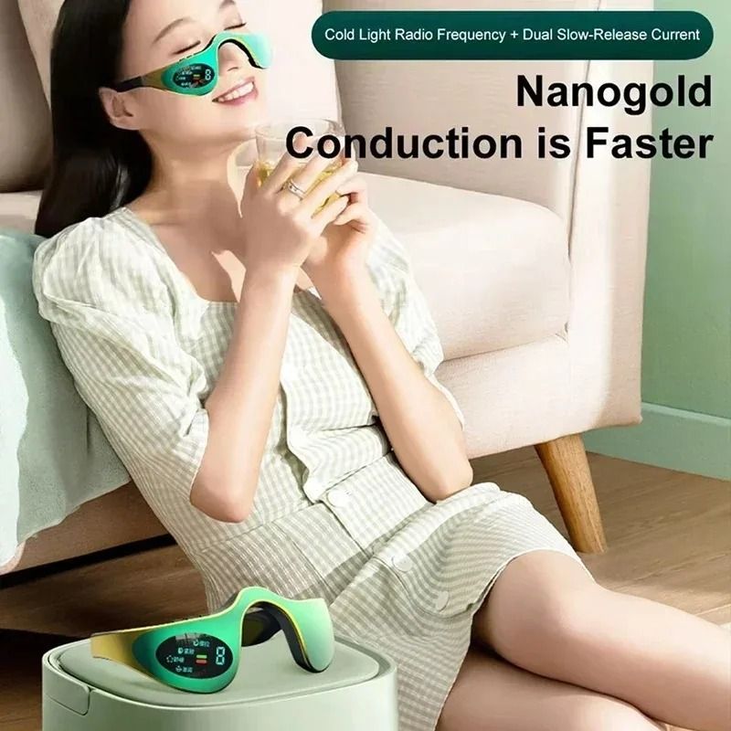 EMS Eye Massager For Dark Circles And Fatigue Relief 1