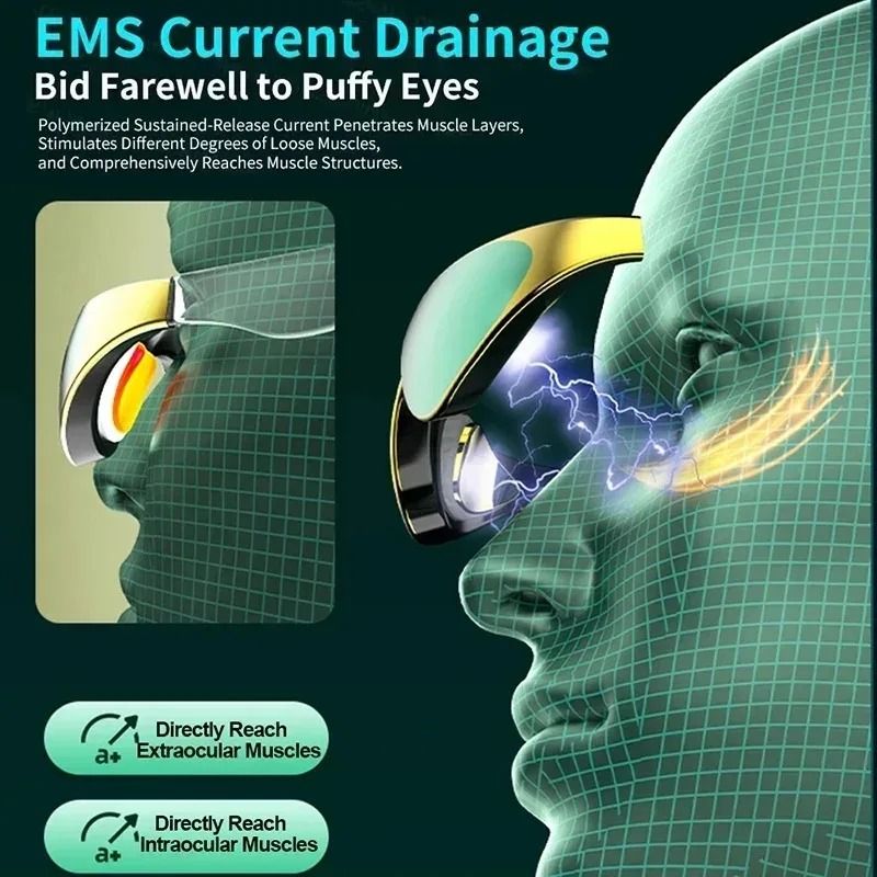 EMS Eye Massager For Dark Circles And Fatigue Relief 2