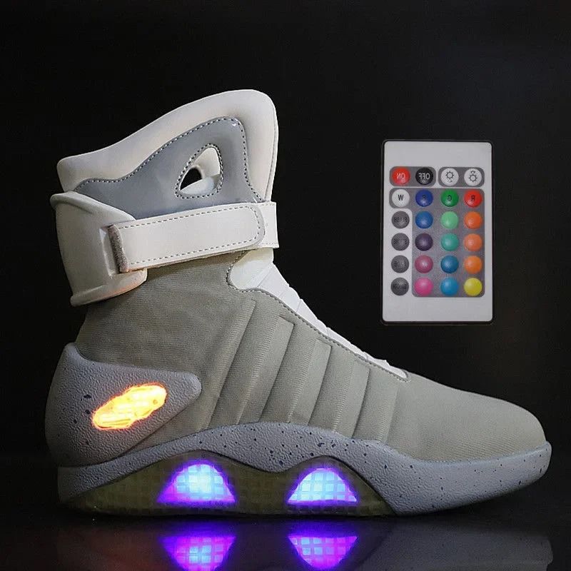 Light Up USB Charging Boots with Remote Control for Men and Women