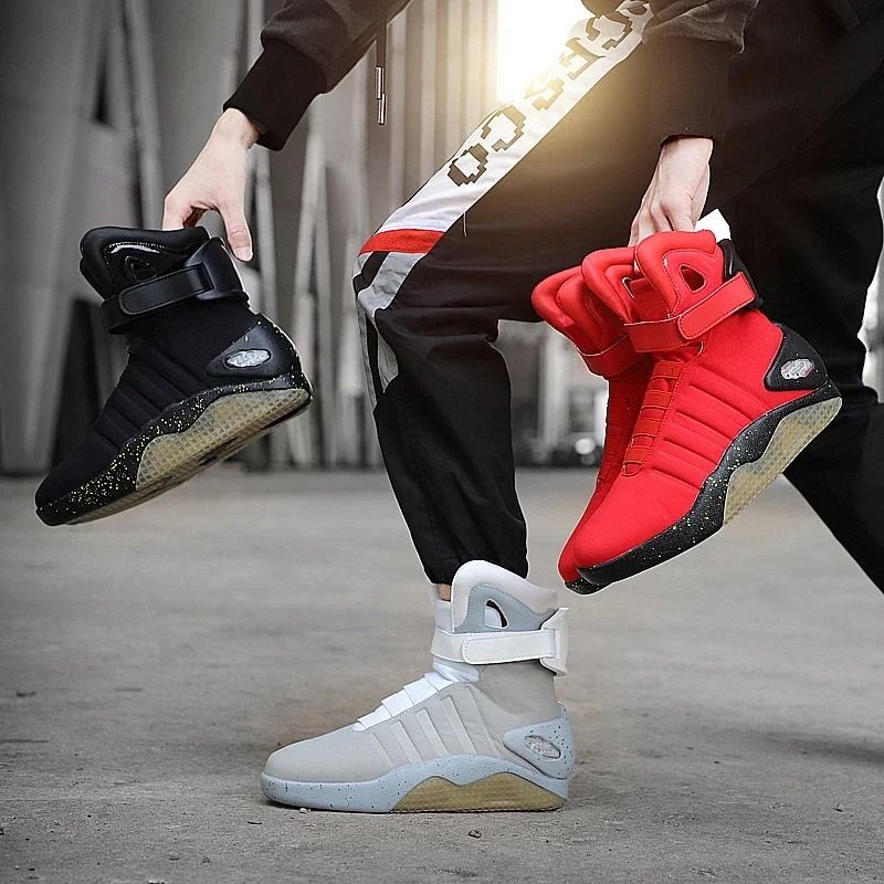 Light Up USB Charging Boots With Remote Control For Men And Women 5