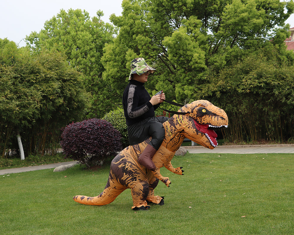 TREX Monster Inflatable Costume  BlowUp Dinosaur Cosplay Suit For Halloween Christmas  Parties Men  1