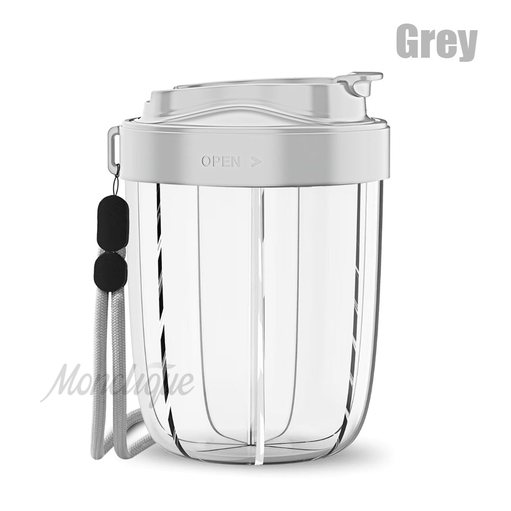 Pill Cup Bottle Organizer Supplement Organizer for Holding 7 Various Vitamins Travel Pill Case Box Straw Container