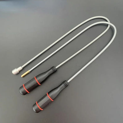 Magnetic Pickup Tool with Foldable Handle and Spring Grip Claw