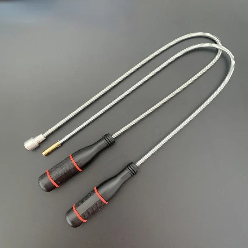 Magnetic Pickup Tool With Foldable Handle And Spring Grip Claw 1