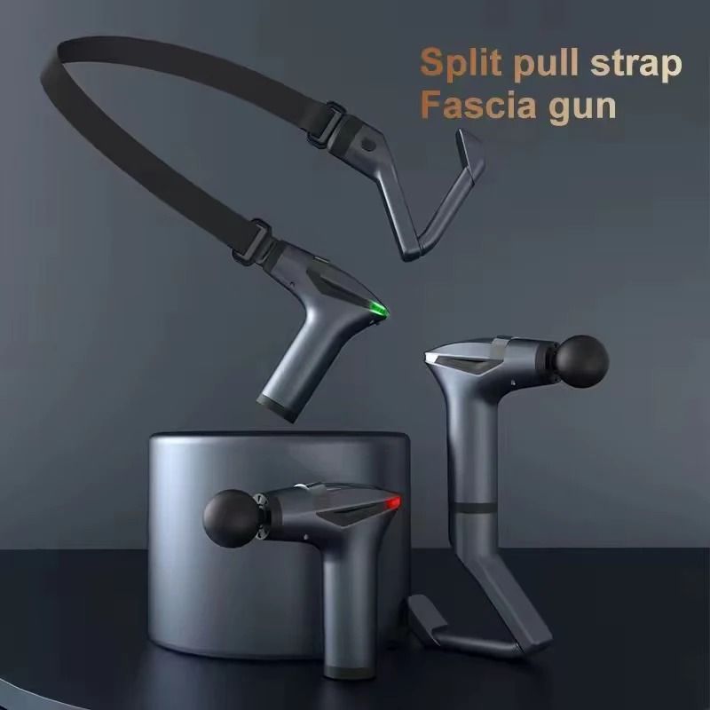 Long Handle Deep Tissue Electric Massage Gun for Muscle Relaxation
