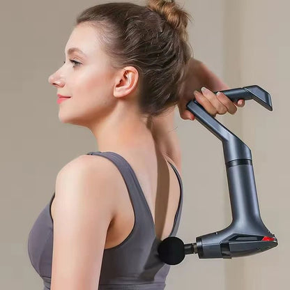 Long Handle Deep Tissue Electric Massage Gun For Muscle Relaxation 1