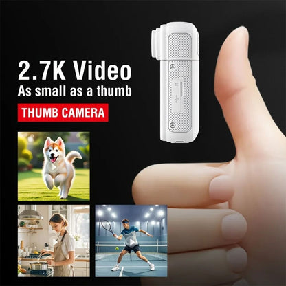 Mini POV Action Camera With Magnetic Mount And 27K Recording 5
