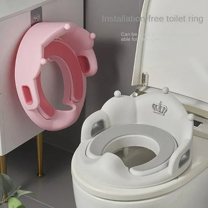 Kids Toilet Seat Ring With Cushion For Potty Training At Home 1