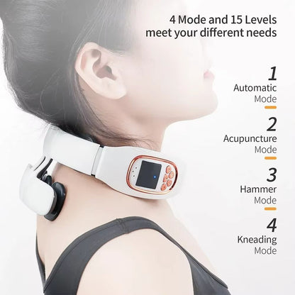 Advanced Relief 6 Head Neck And Back Massager With Heat And Wireless TENS Therapy 5