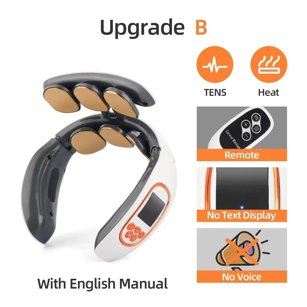 Advanced Relief 6 Head Neck And Back Massager With Heat And Wireless TENS Therapy 6