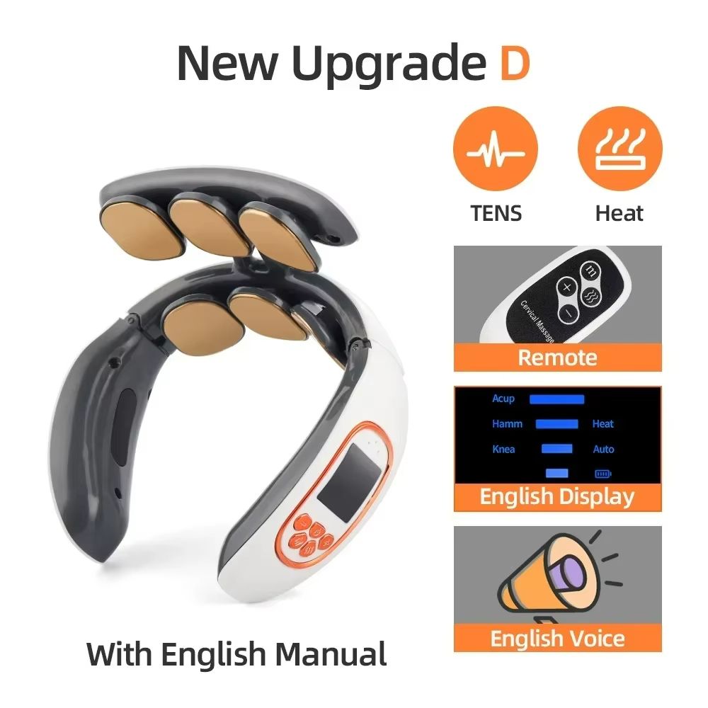 Advanced Relief 6 Head Neck And Back Massager With Heat And Wireless TENS Therapy 7