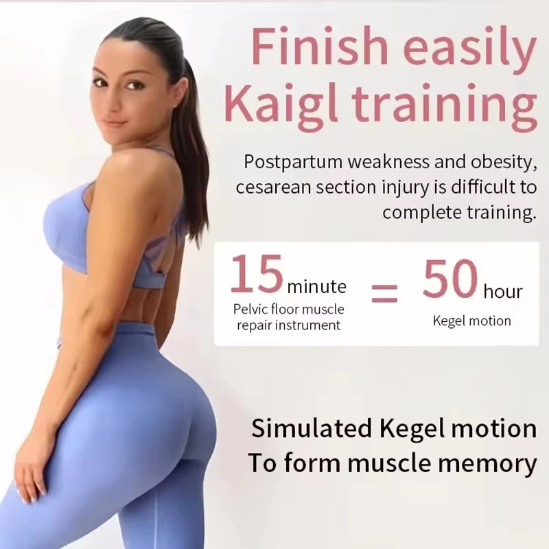 Non-Invasive EMS Pelvic Floor Therapy Machine, Kegel Muscle Trainer Chair for Postpartum Recovery, Incontinence Repair