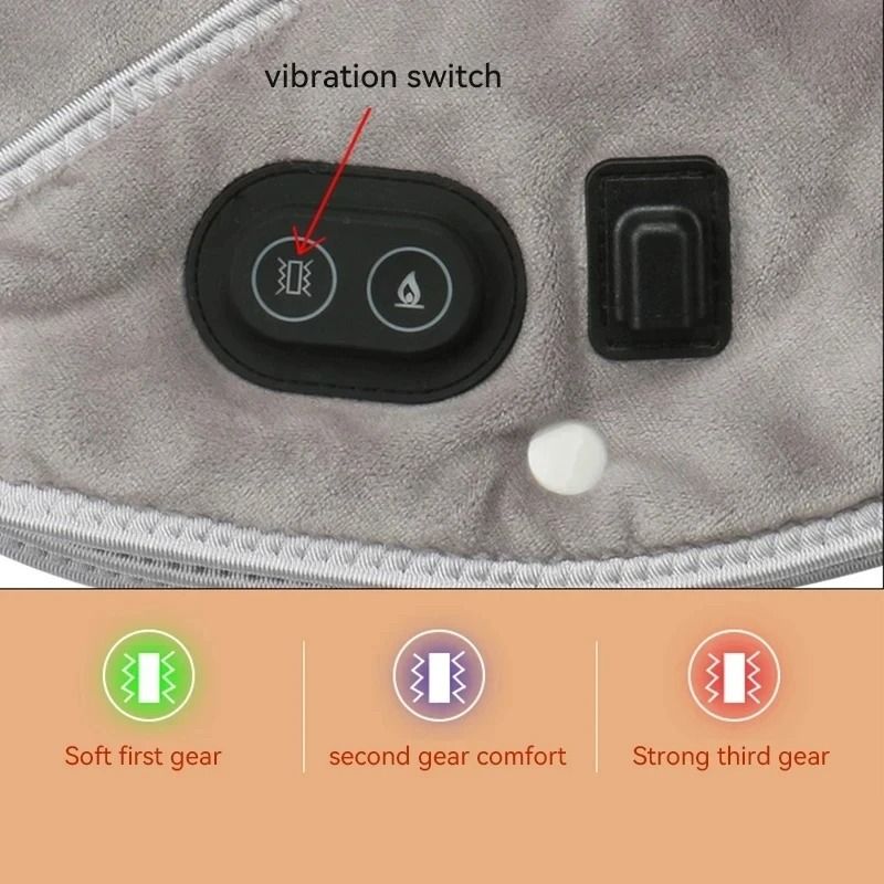 Electric Heating Neck And Shoulder Massager With Infrared Therapy 2