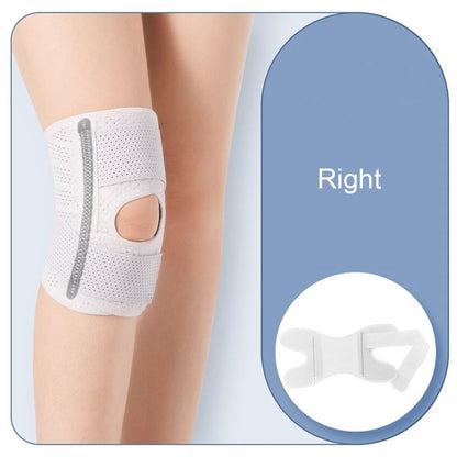Elastic Knee Support Brace With Side Springs For Joint Protection 10