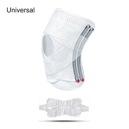 Elastic Knee Support Brace With Side Springs For Joint Protection 12