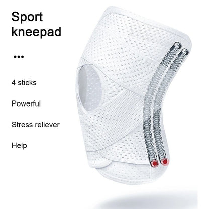 Elastic Knee Support Brace With Side Springs For Joint Protection 3