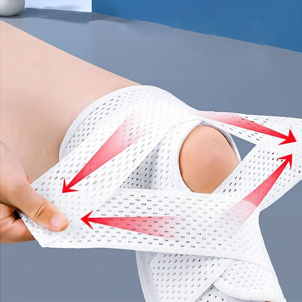 Elastic Knee Support Brace With Side Springs For Joint Protection 4