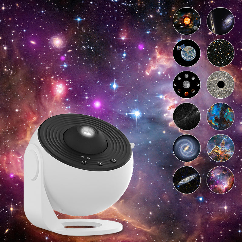 Night Light Galaxy Projector, 360° Rotating Starry Sky Projector Lamp for Kids Bedroom, Valentines Day Gift
