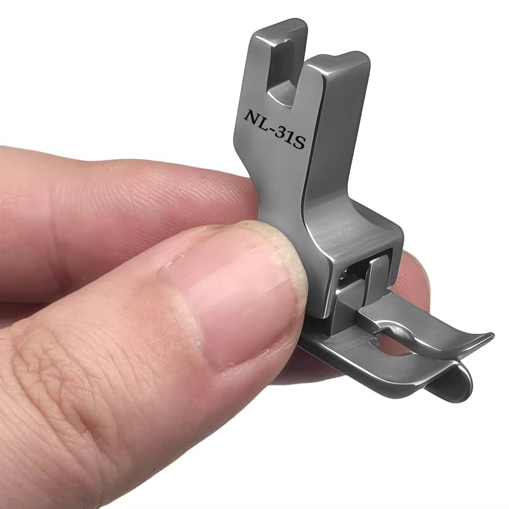 Precision Stitch In Ditch Presser Foot Set For Industrial Sewing Machines 2 Pack 4