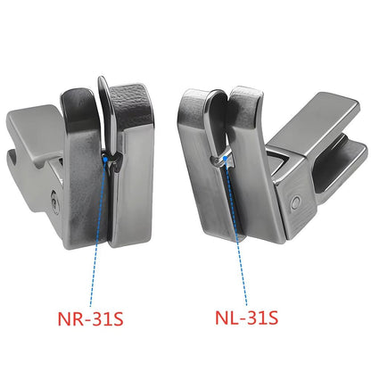 Precision Stitch In Ditch Presser Foot Set For Industrial Sewing Machines 2 Pack 5