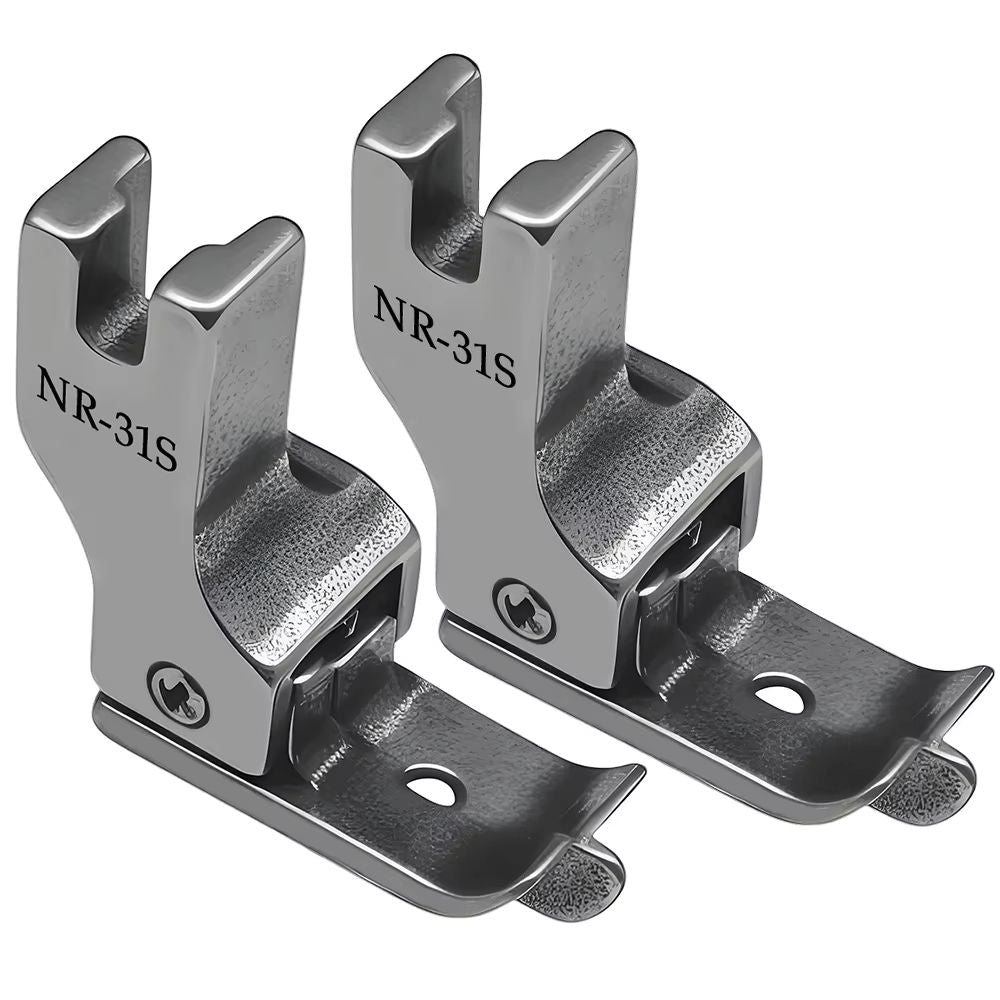Precision Stitch In Ditch Presser Foot Set For Industrial Sewing Machines 2 Pack 6