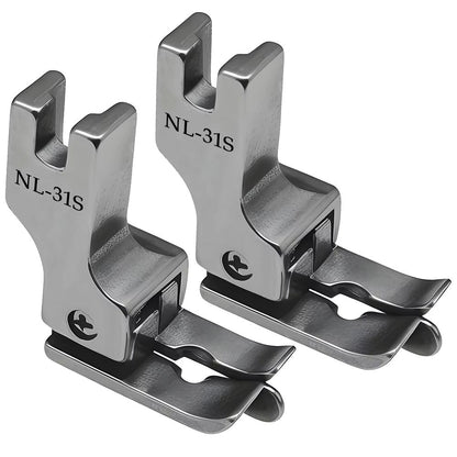 Precision Stitch In Ditch Presser Foot Set For Industrial Sewing Machines 2 Pack 7