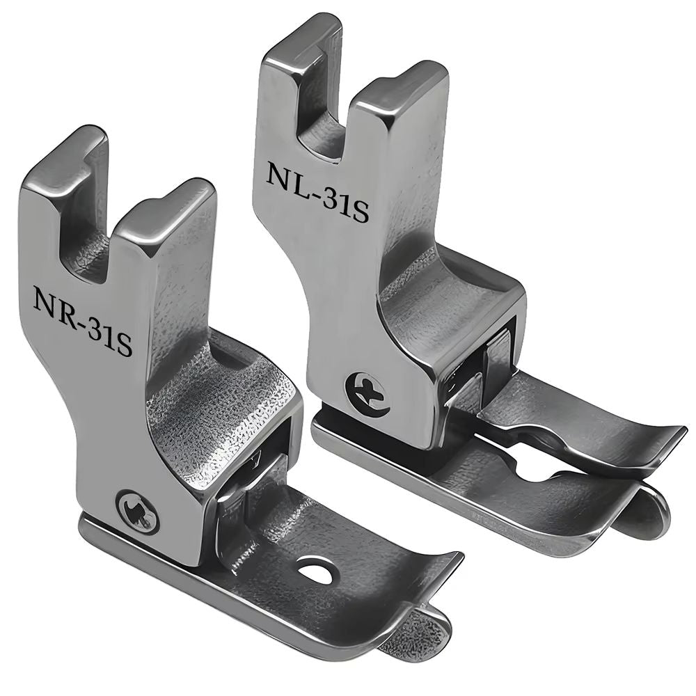 Precision Stitch In Ditch Presser Foot Set For Industrial Sewing Machines 2 Pack 8