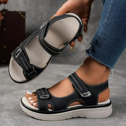 Womens Summer Platform Sandals With Thick Sole And Non Slip Design 7