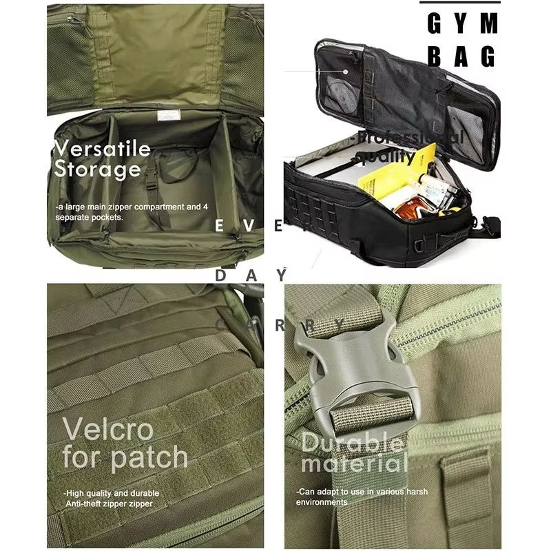 Waterproof Travel Duffel Bag With Large Capacity For Men Weekend Trips And Luggage Needs 3