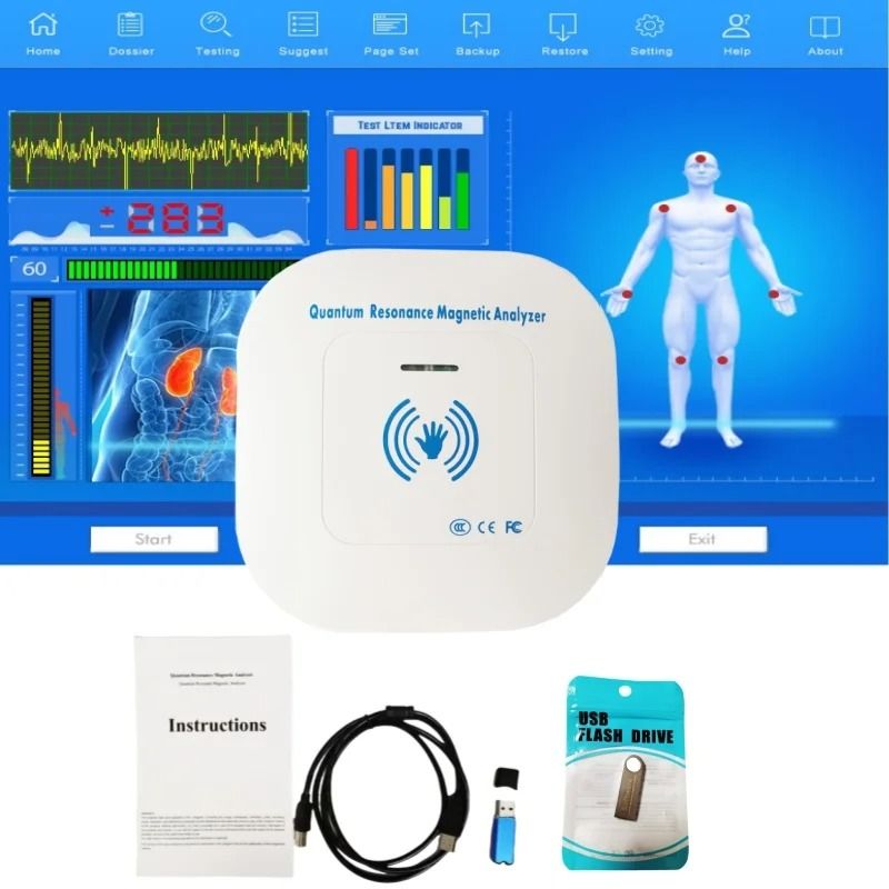 Portable Quantum Resonance Magnetic Analyzer for Health Indicator Detection