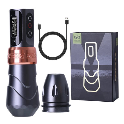 Tattoo Pen Machine With 2400mAh Battery Stroke Coreless Motor Rechargeable Rotary Tattoo Gun For Ar 5